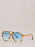 White Stuff aviator sunglasses natural beige, UK version