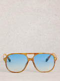 White Stuff aviator sunglasses natural beige, UK version