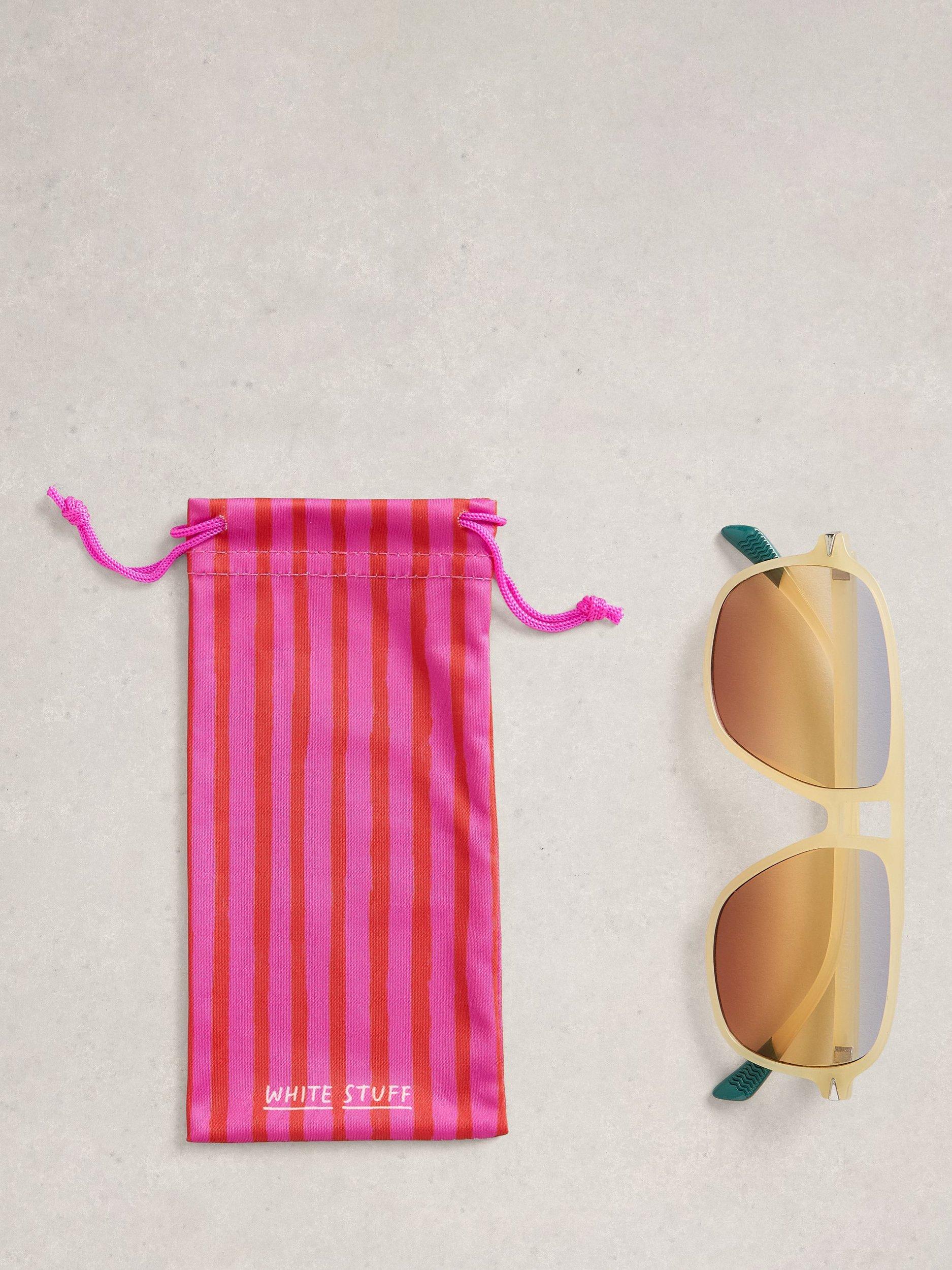 White Stuff aviator sunglasses Yellow Light, imported from the UK