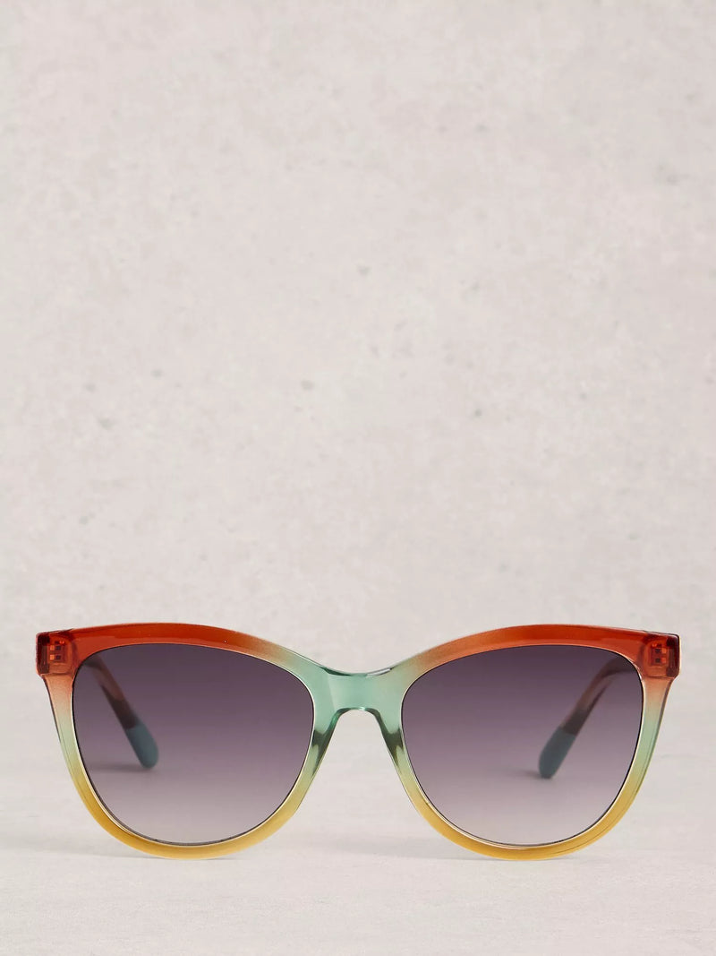 White Stuff cat's eye ombre sunglasses, imported from the UK