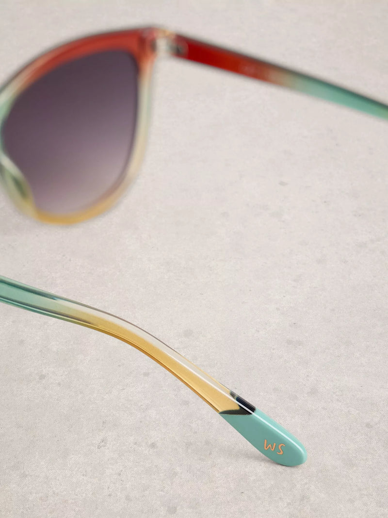 White Stuff cat's eye ombre sunglasses, imported from the UK