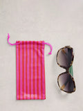 White Stuff curved frame sunglasses Havana Purple Gradient, UK version
