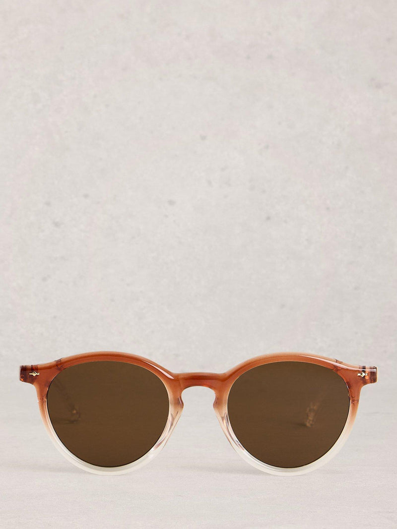 White Stuff ombre frame sunglasses in pink multi (British brand)