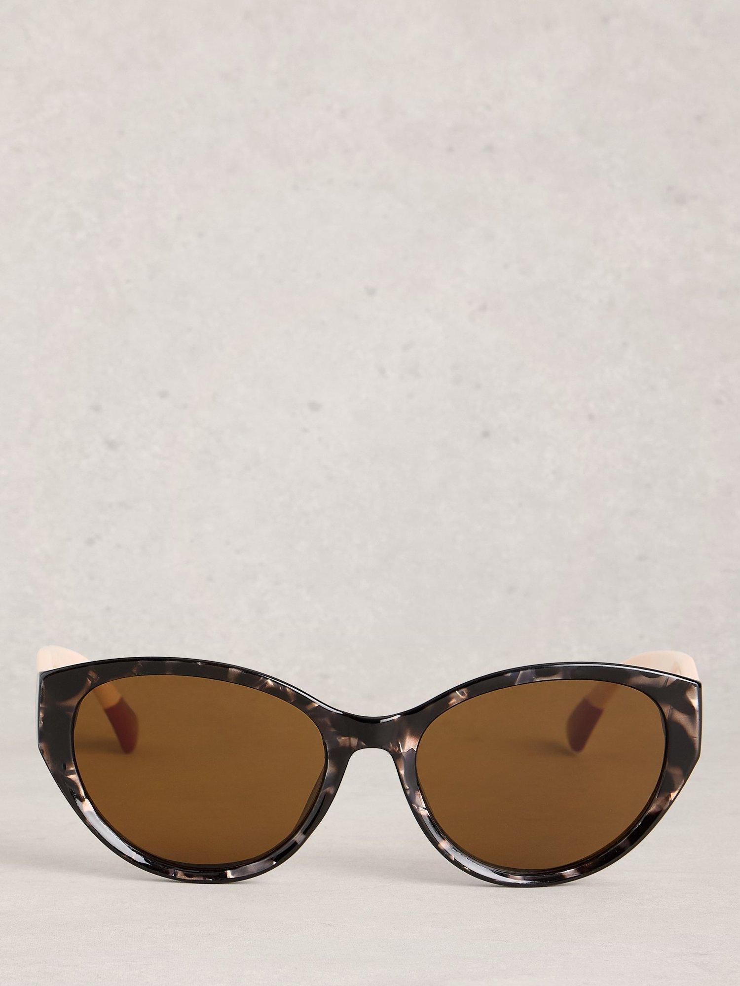 White Stuff cat's eye sunglasses grey - British product