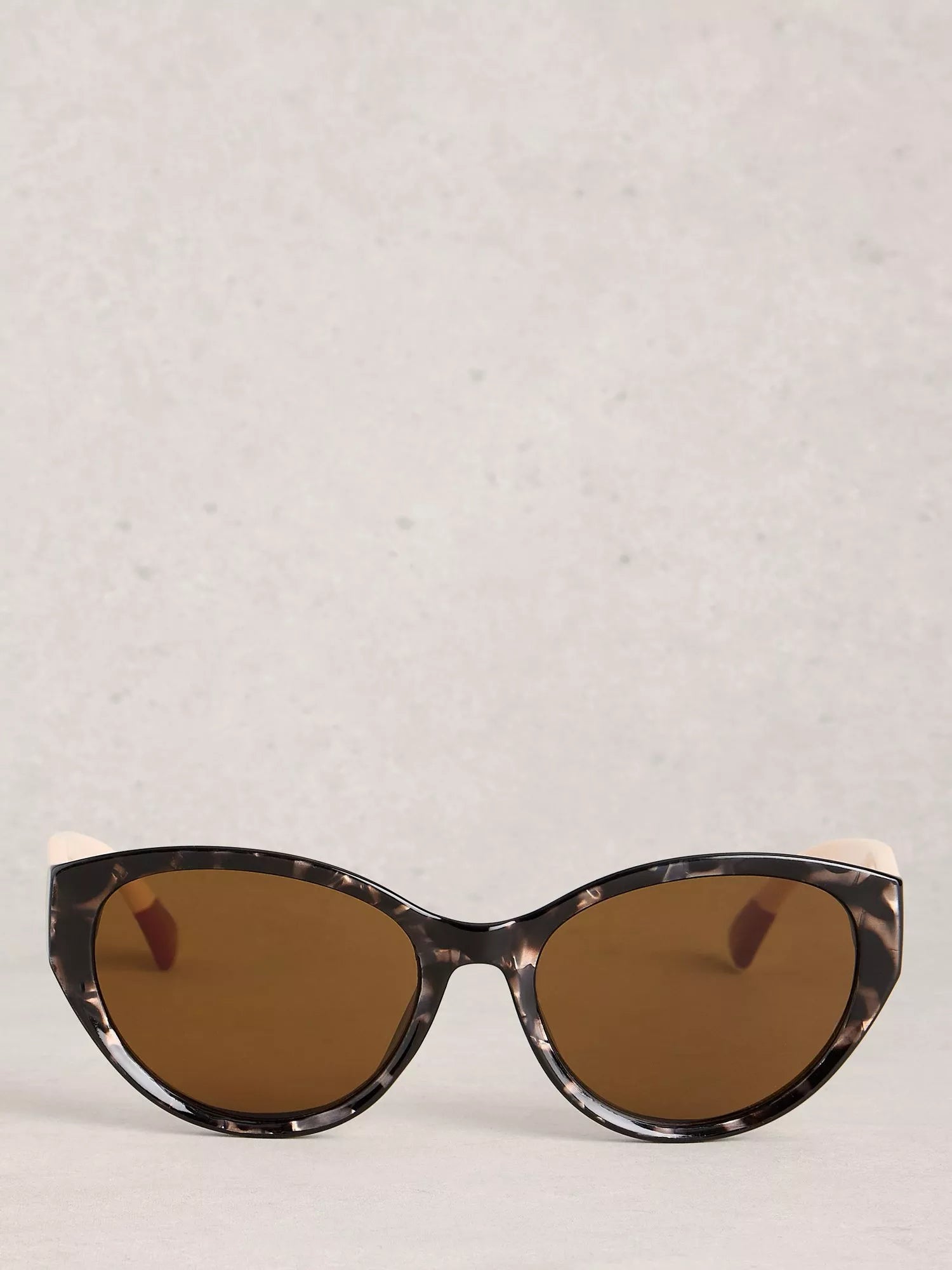 White Stuff cat's eye sunglasses grey - British product