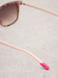 White Stuff wayfarer sunglasses natural beige gradient lenses, UK version