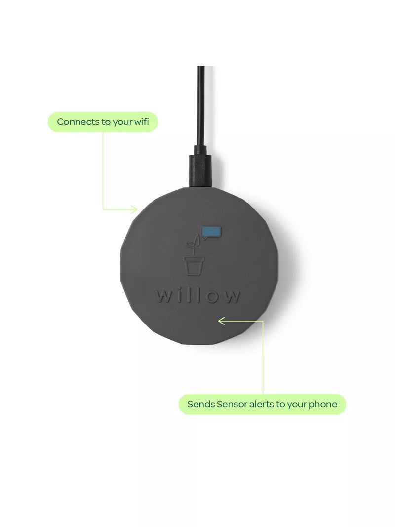 Willow smart indoor plant sensor charcoal - British product