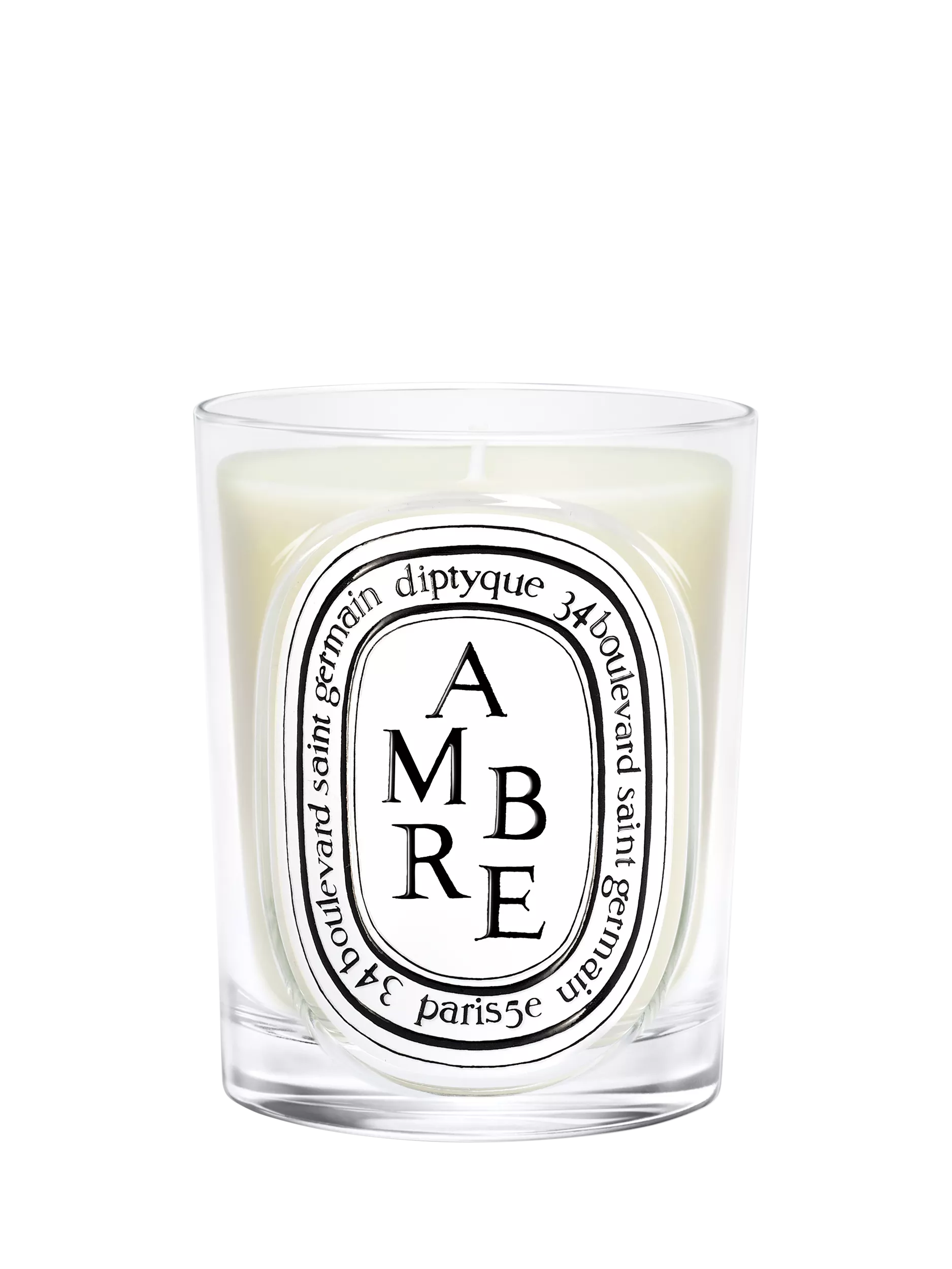 Diptyque Ambre Classic scented candle 190g, imported from the UK