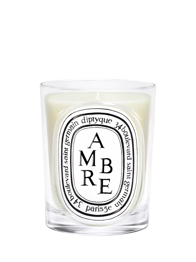 Diptyque Ambre Classic scented candle 190g, imported from the UK