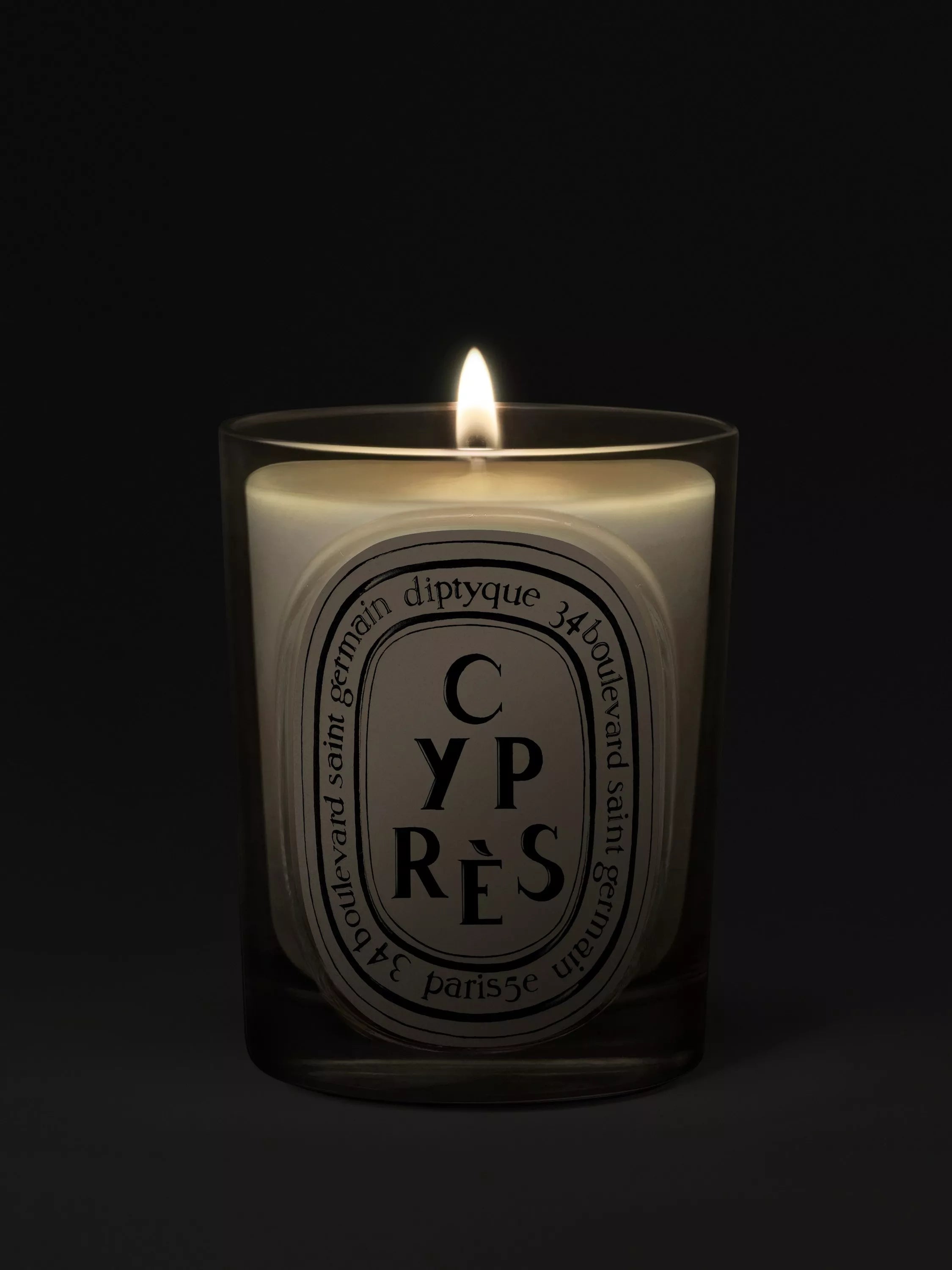 Diptyque Cypres scented candle 190g - British product