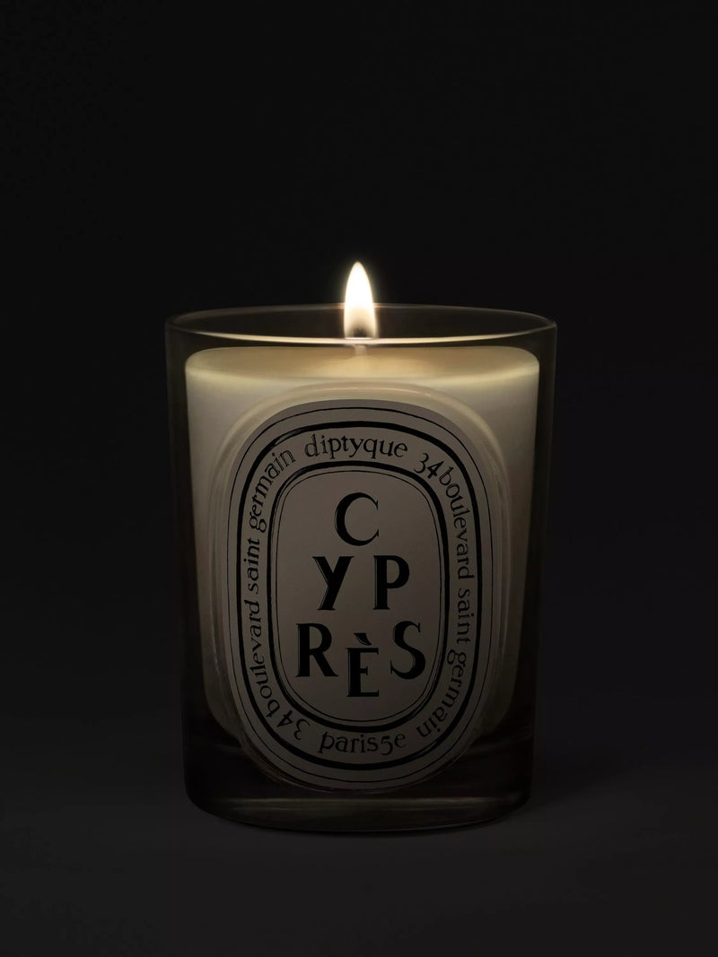 Diptyque Cypres scented candle 190g - British product