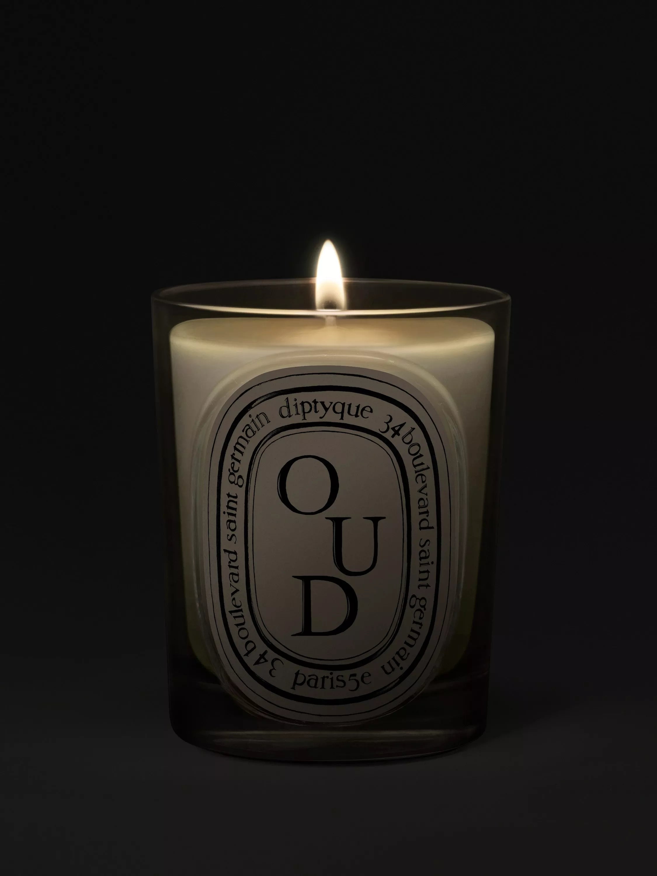 Diptyque Oud scented candle 190g, imported from the UK