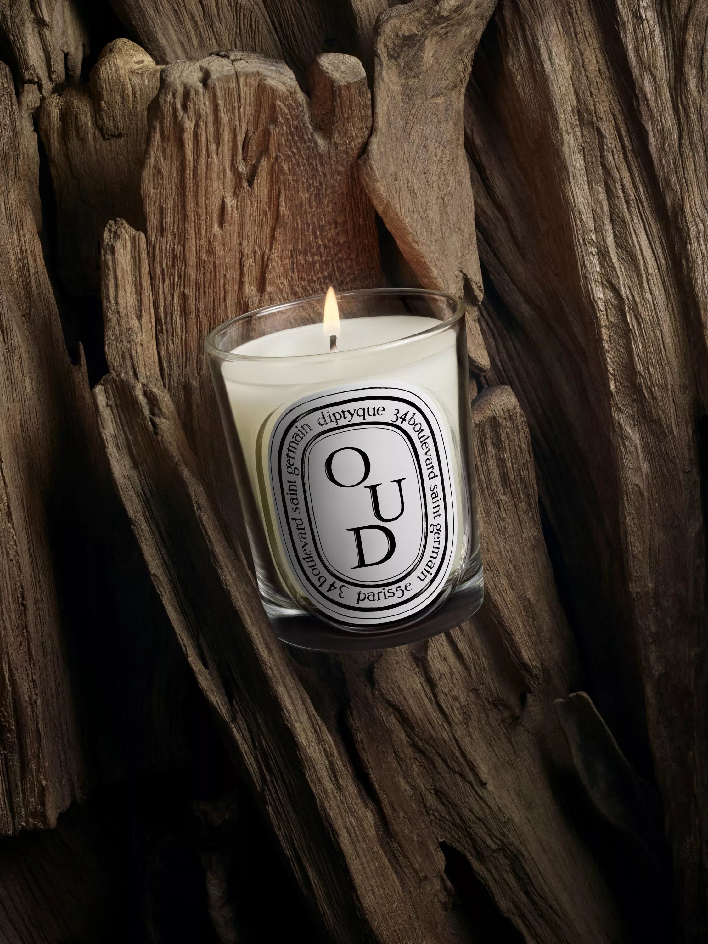 Diptyque Oud scented candle 190g, imported from the UK