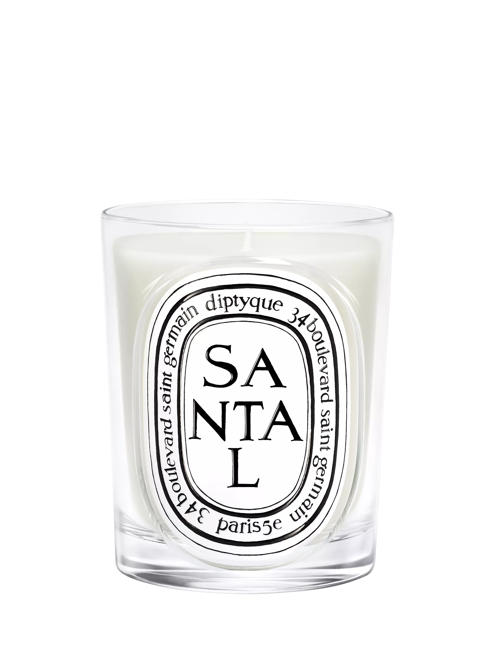 Diptyque Santal classic scented candle 190g, UK version