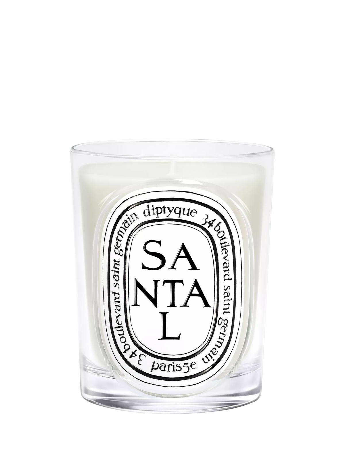 Diptyque Santal classic scented candle 190g, UK version