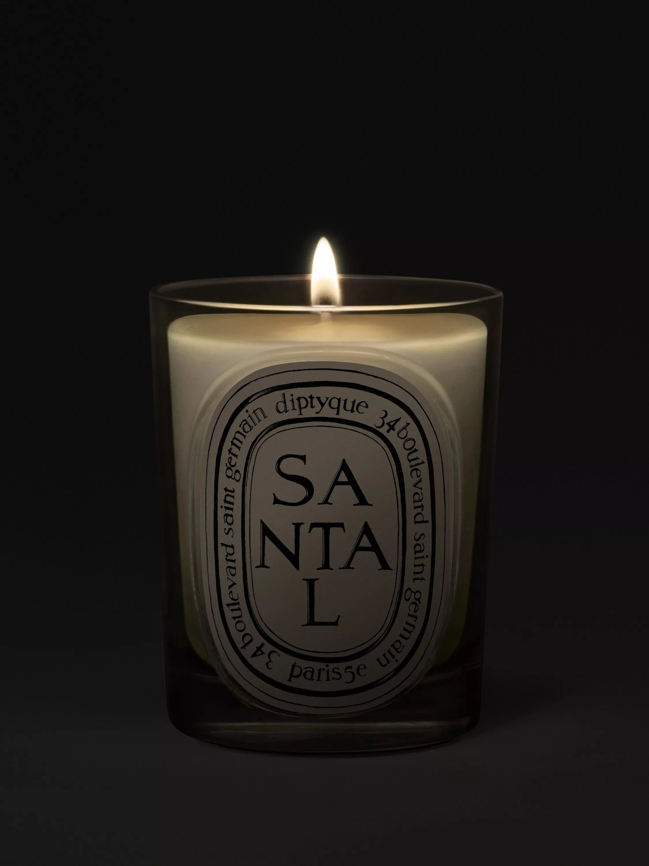 Diptyque Santal classic scented candle 190g, UK version