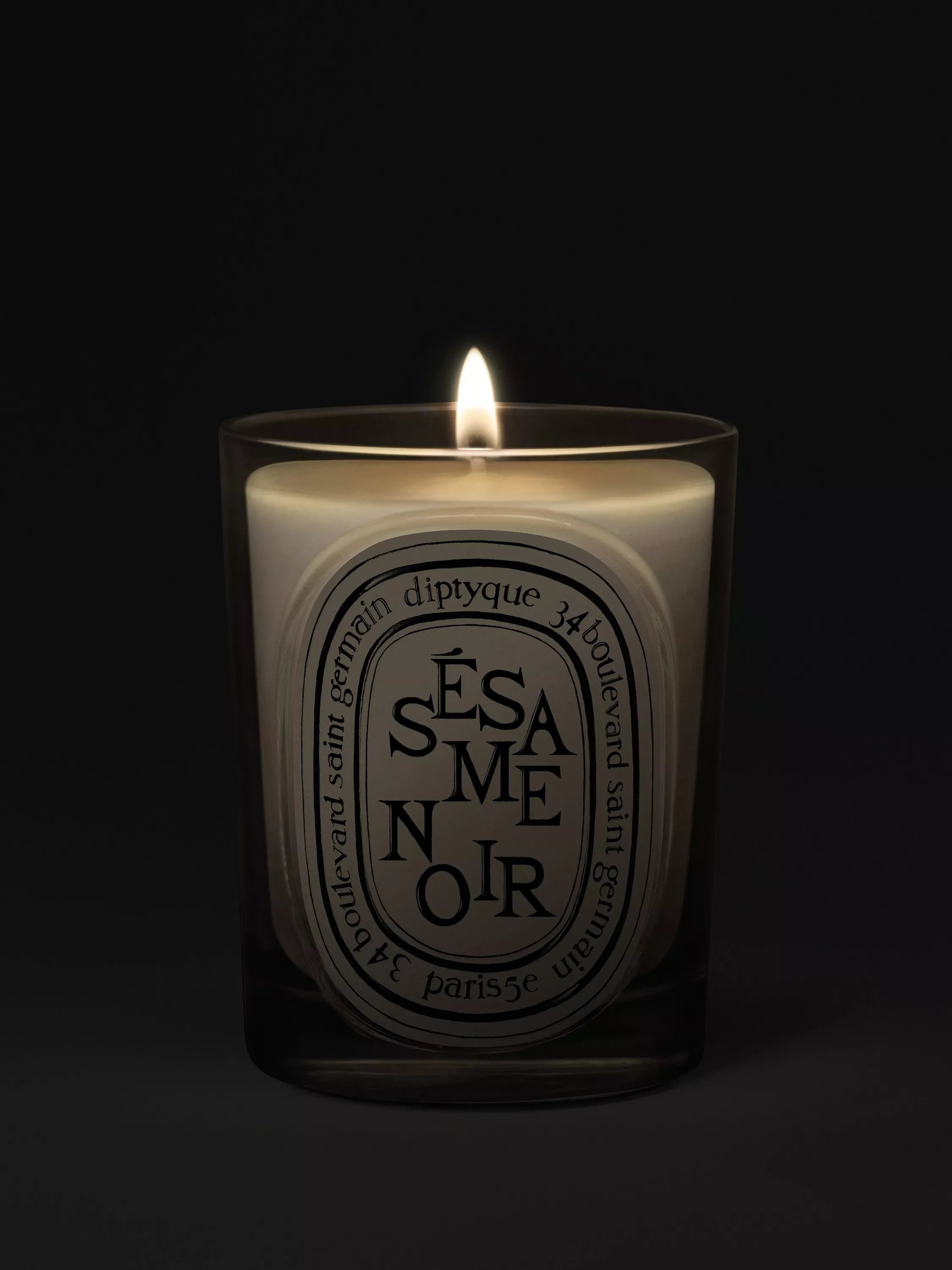 Diptyque Sésame Noir classic scented candle 190g - British product