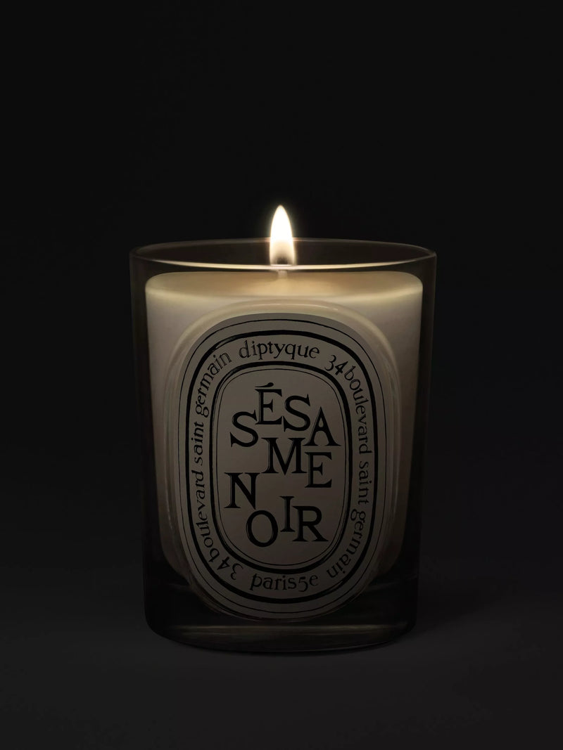 Diptyque Sésame Noir classic scented candle 190g - British product
