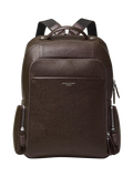 Rucksack Aspinal of London Reporter Zip aus genarbtem Leder