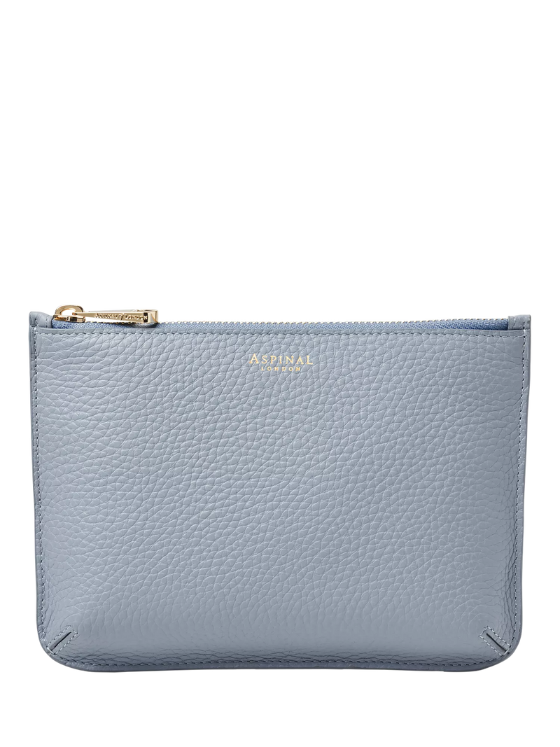 Aspinal of London Medium Ella Pebble Grain Leather Pouch