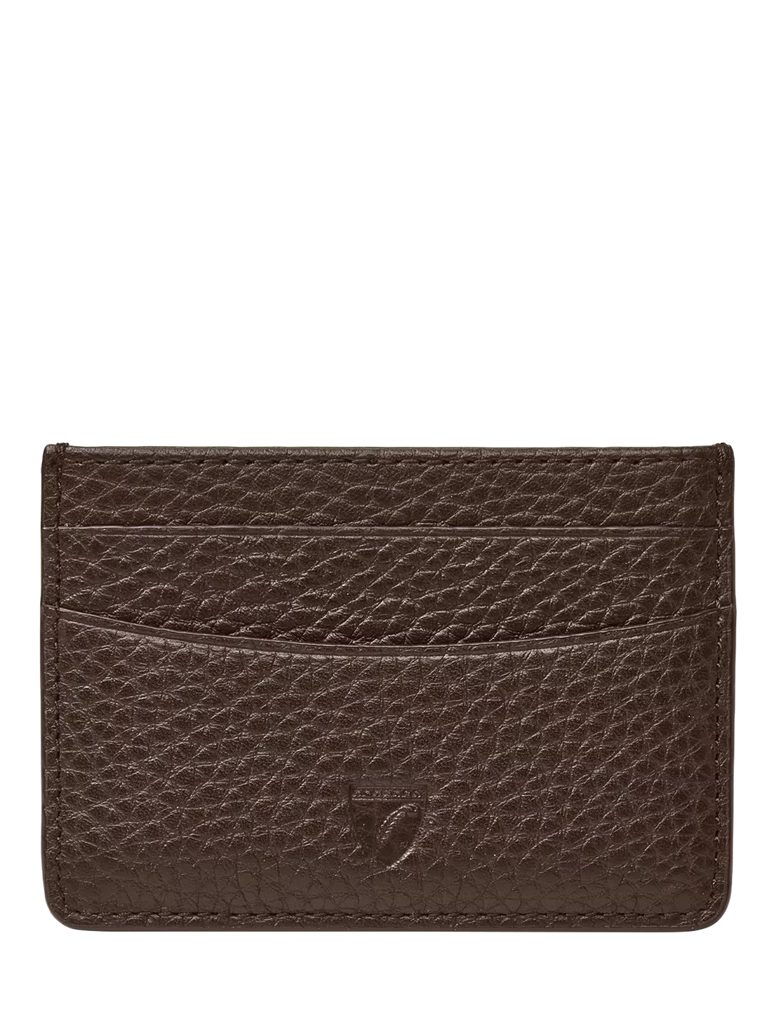 Aspinal of London Slim Leather Credit Card Case, Chocolate