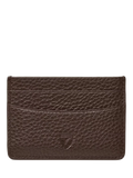 Aspinal of London Slim Leather Credit Card Case, Chocolate