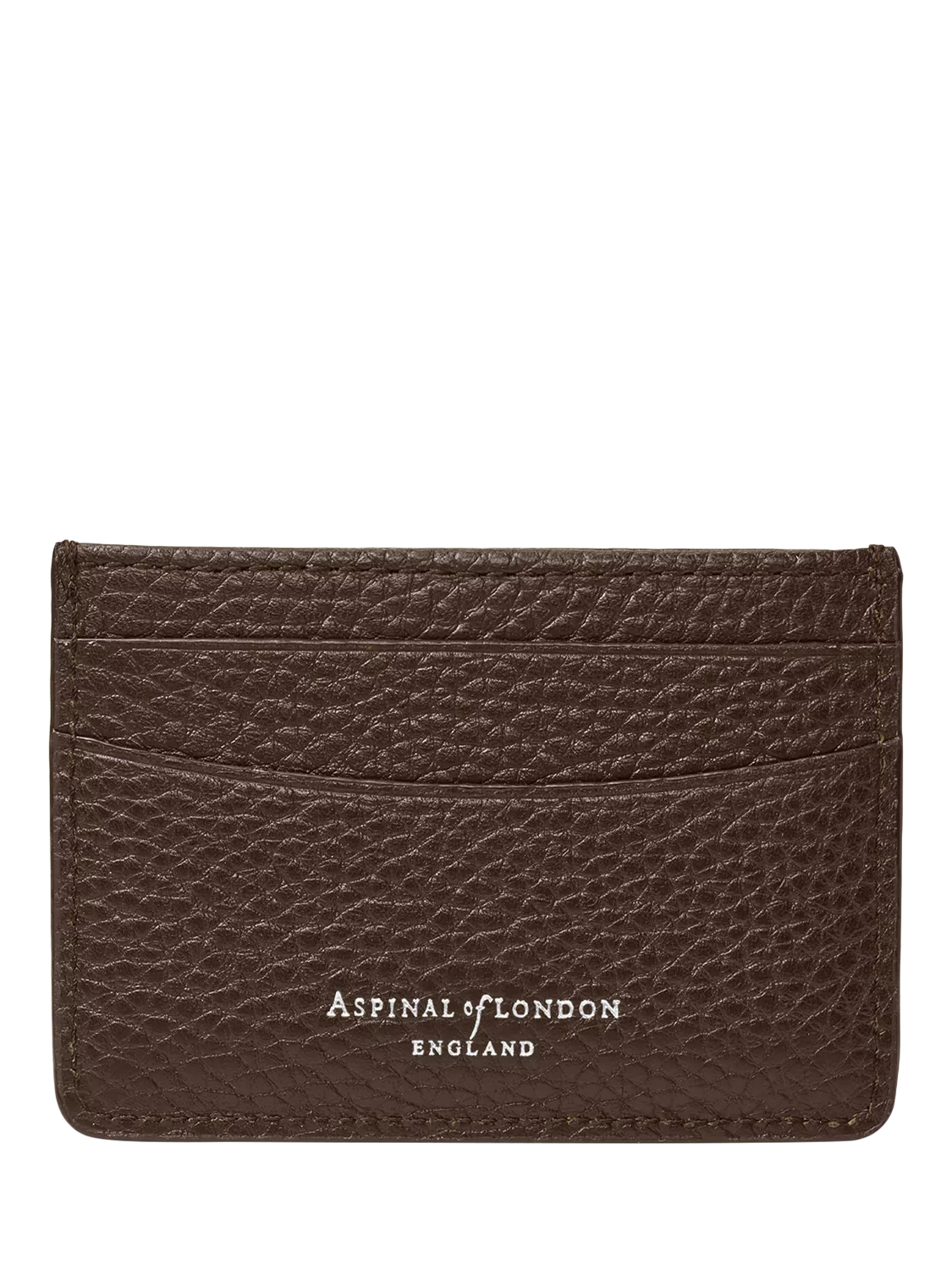 Aspinal of London slim leather credit card case (British brand)
