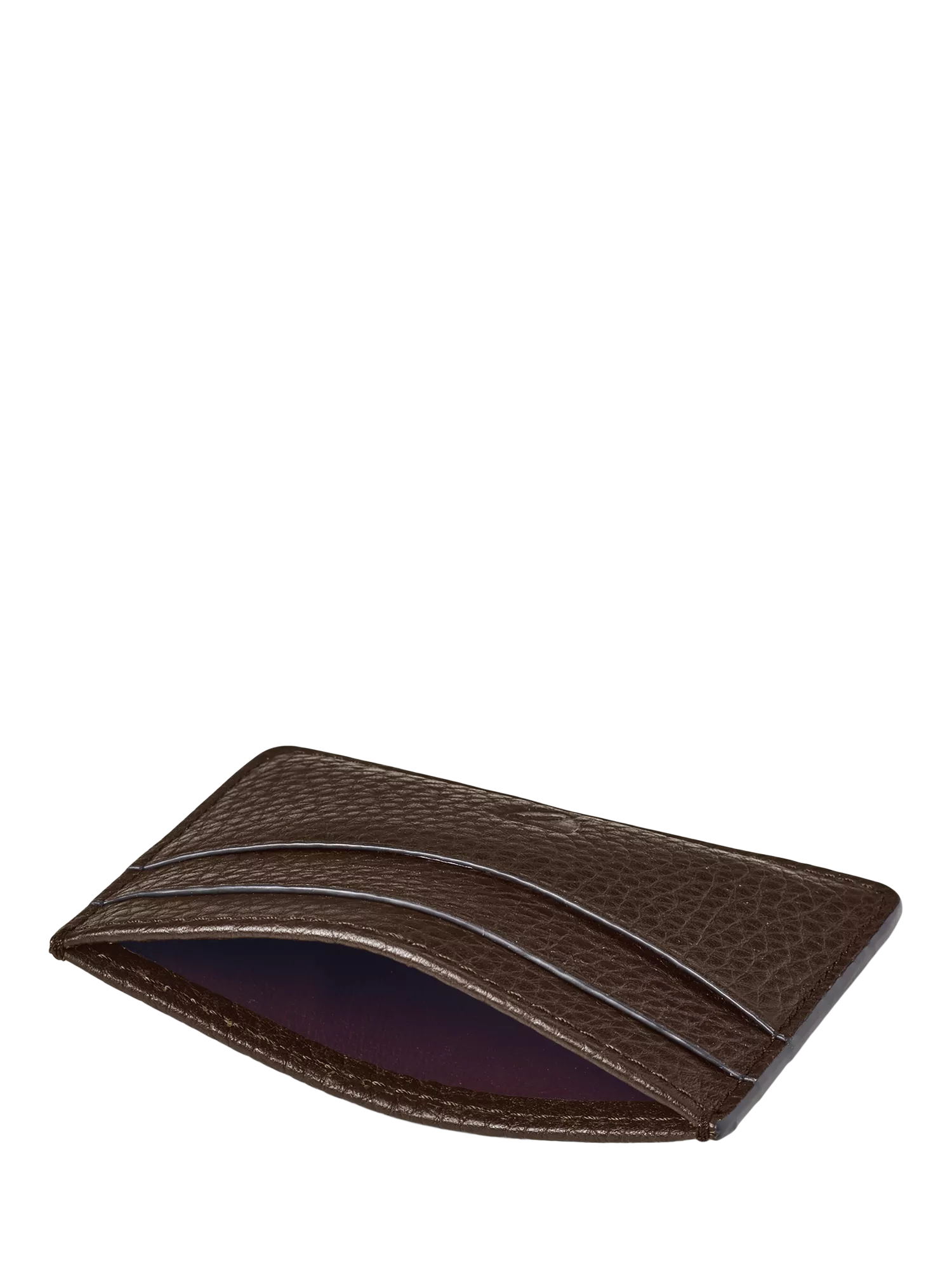 Aspinal of London slim leather credit card case (British brand)