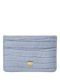 Aspinal of London Croc Leather Slim Credit Card Case