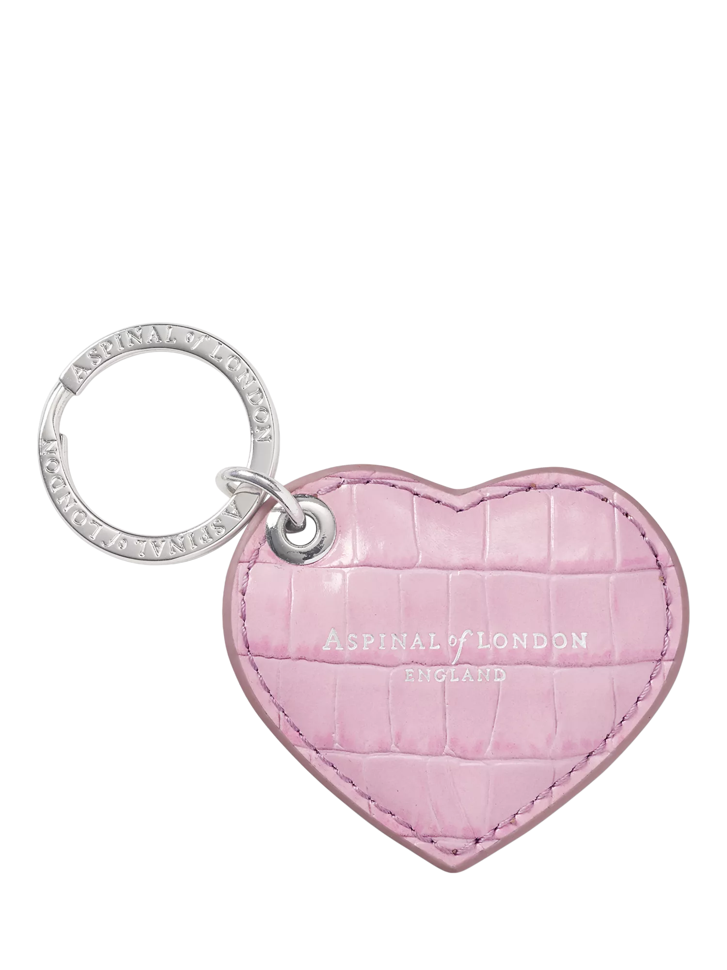 Aspinal of London keyring lilac, imported from the UK