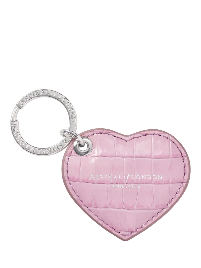 Aspinal of London keyring lilac, imported from the UK