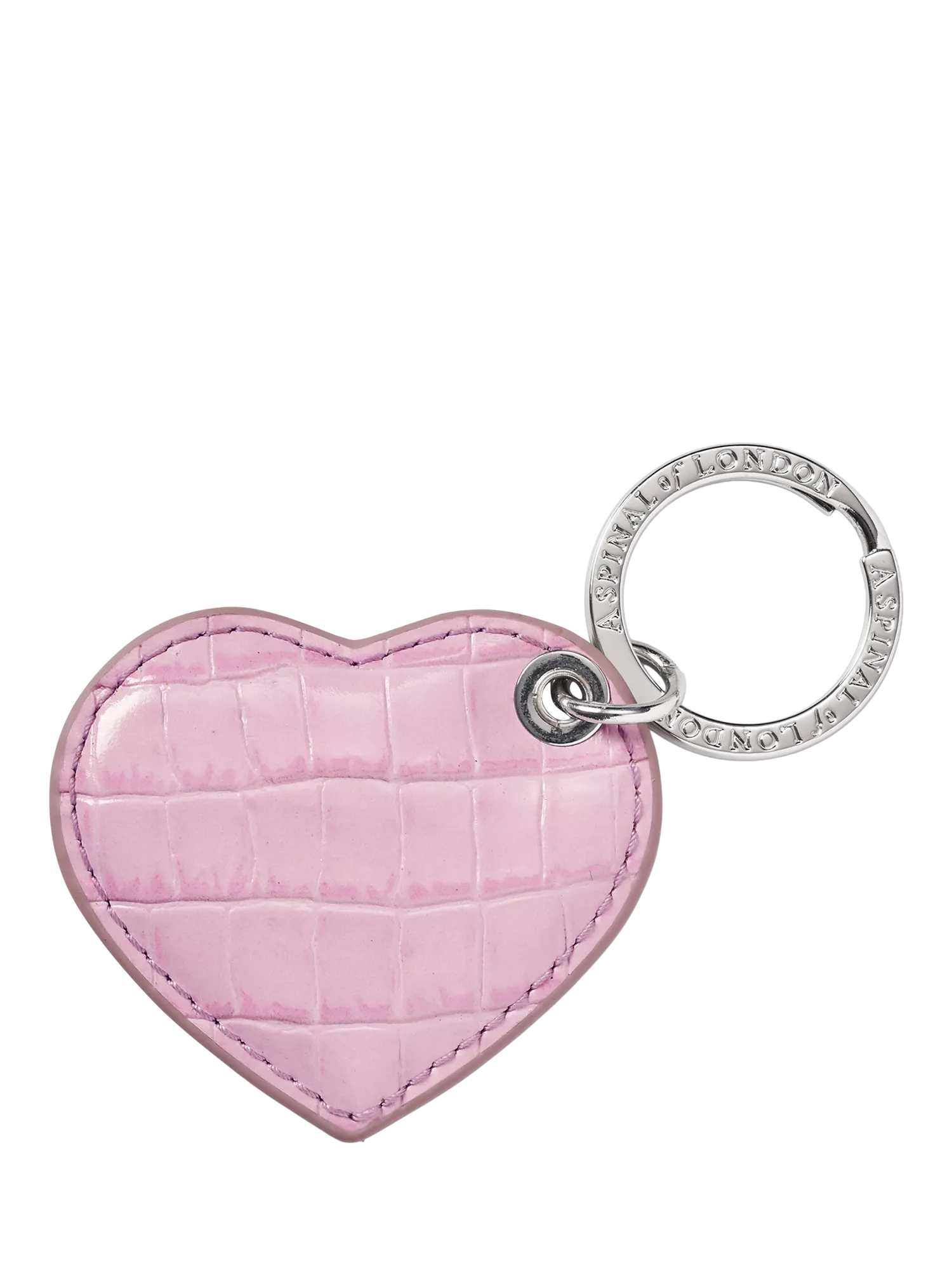 Aspinal of London keyring lilac, imported from the UK