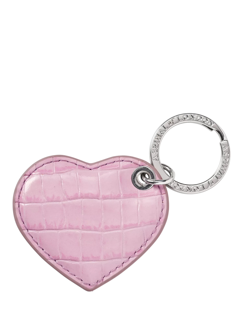 Aspinal of London keyring lilac, imported from the UK