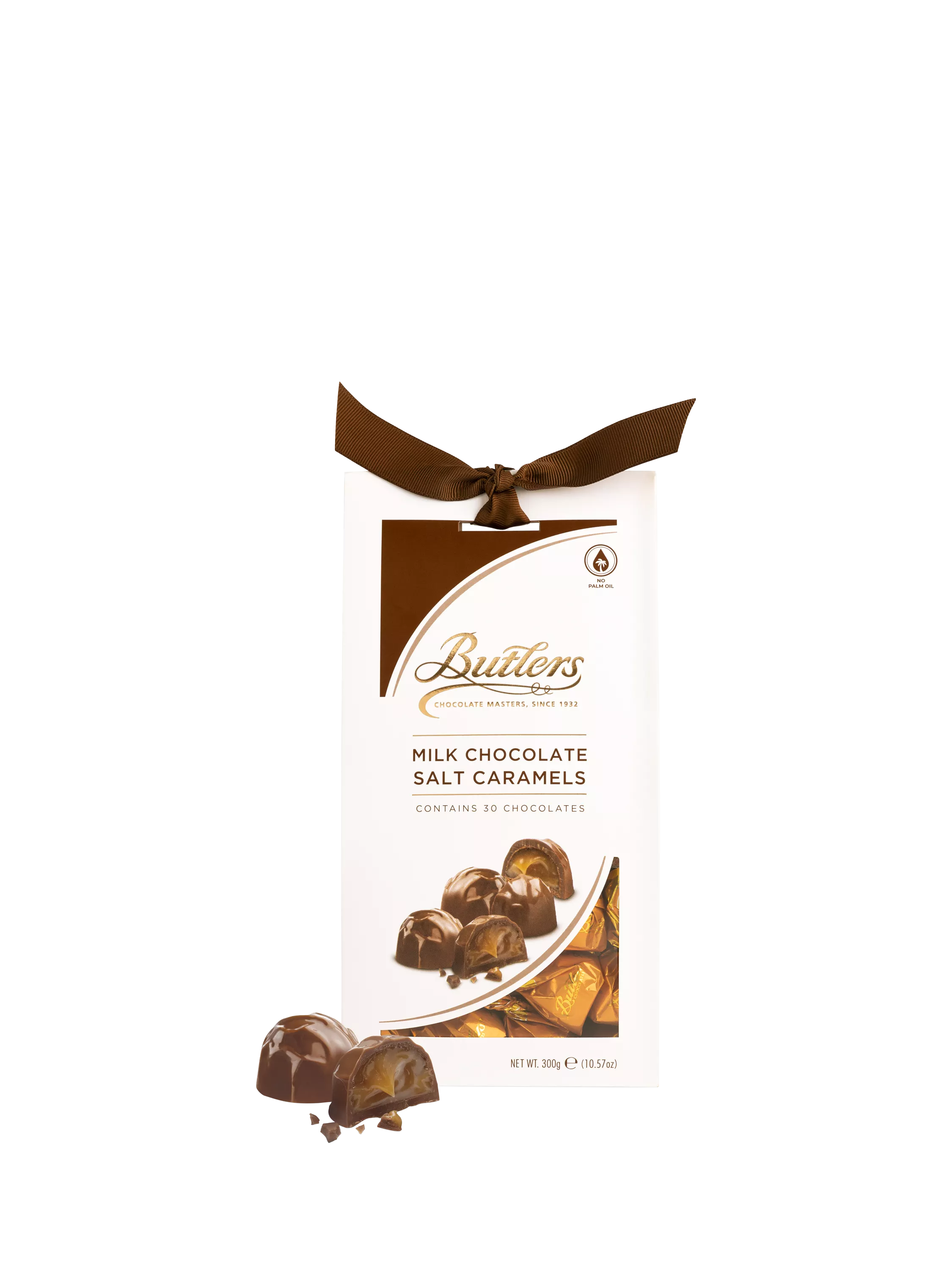 Butlers salt caramel milk chocolates 300g gift box (British brand)