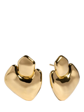 Monica Vinader Odyssey Bold Earrings gold textured drop earrings UK version