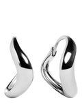 Monica Vinader Swirl Huggie Earrings