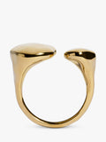 Monica Vinader Odyssey open ring gold vermeil moonstone - British product