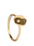Monica Vinader Odyssey stacking ring gold vermeil, imported from the UK