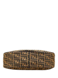 Fendi FF Zucca canvas shoulder bag brown, imported from the UK
