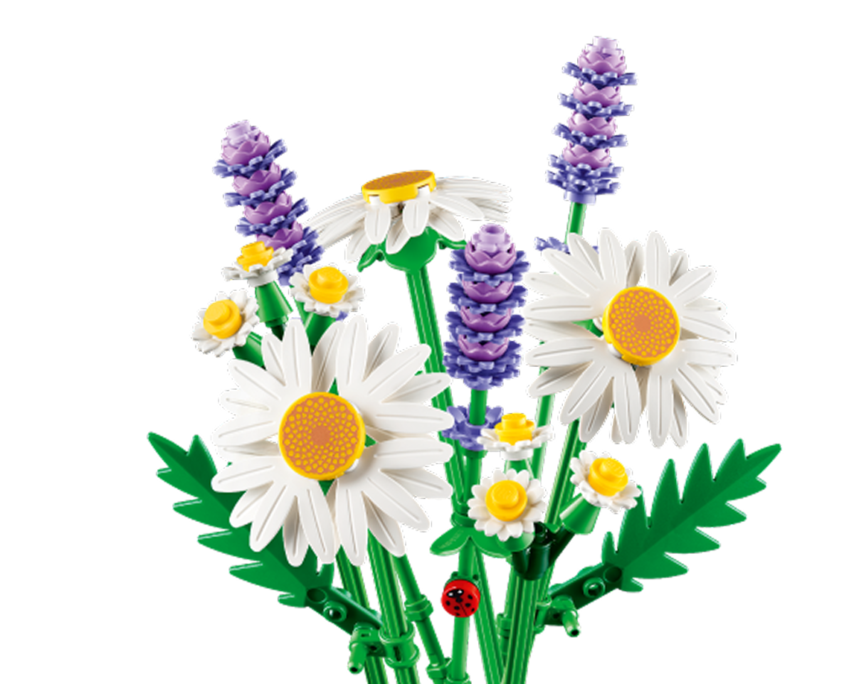 LEGO Botanicals Daisies building set 133 pieces - British product