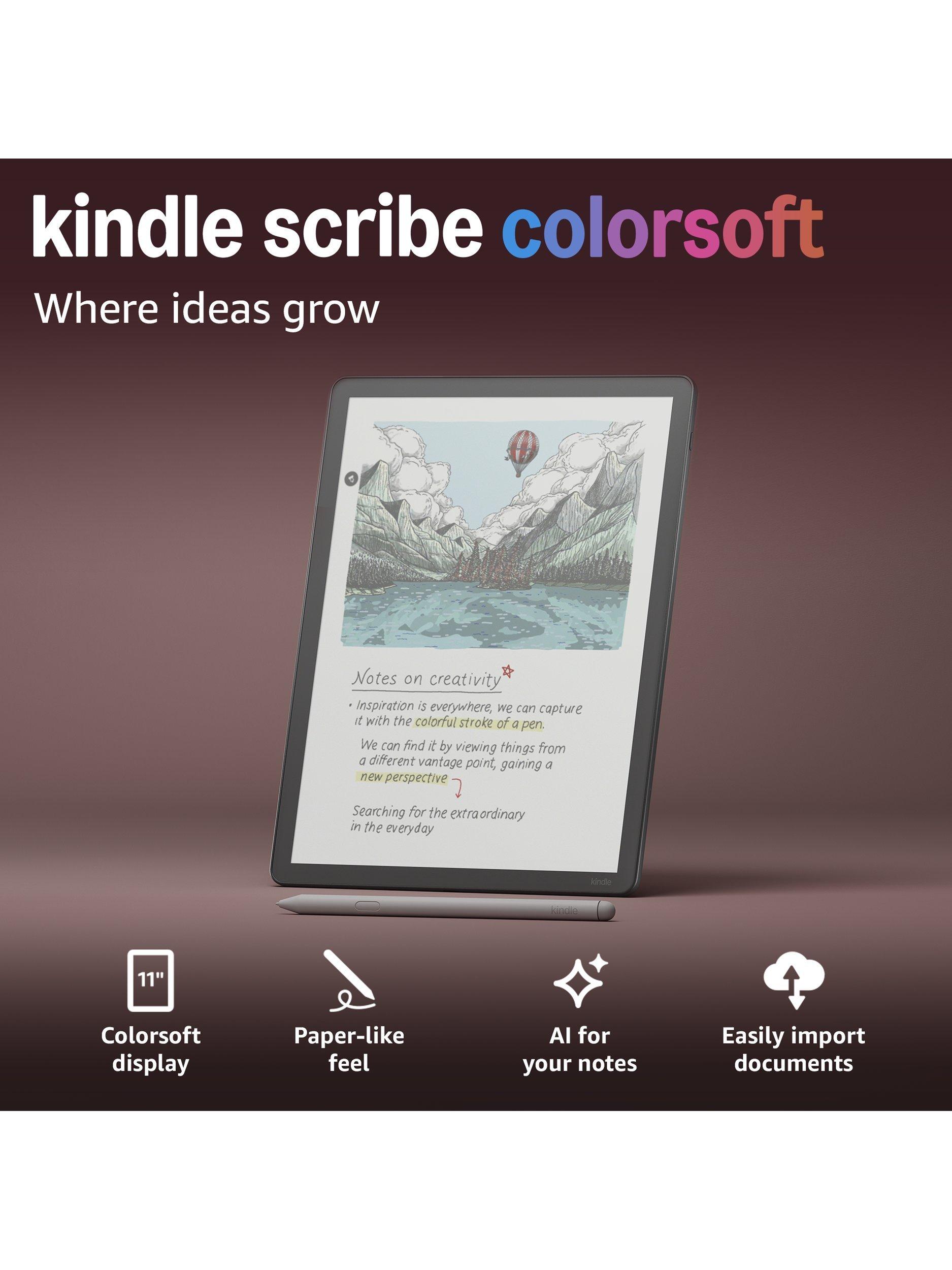 Amazon Kindle Scribe Colorsoft eReader with Premium Pen 64GB, imported from the UK
