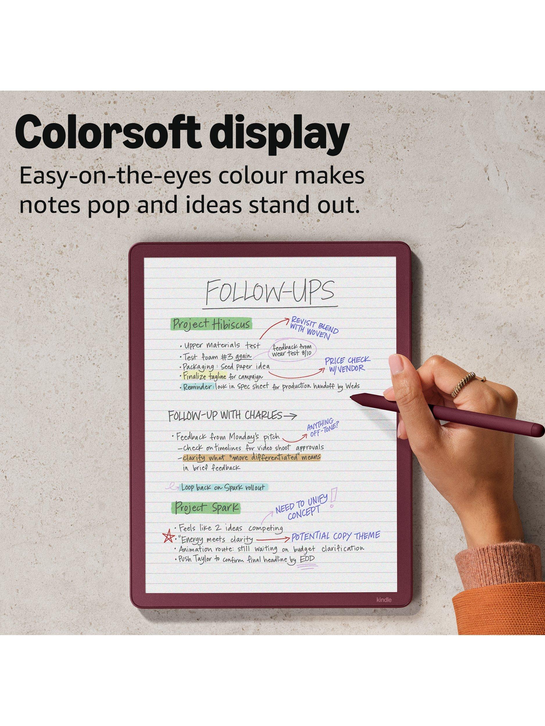 Amazon Kindle Scribe Colorsoft eReader with Premium Pen 64GB, imported from the UK