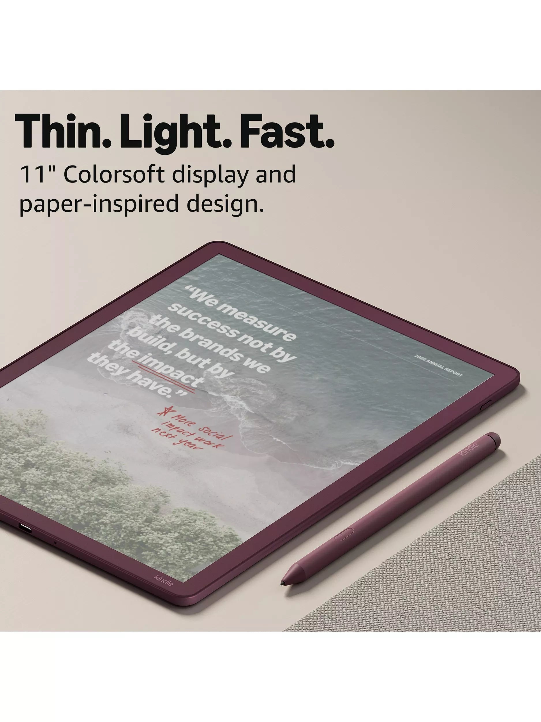 Amazon eReader Colorsoft 11-inch 32GB, UK version