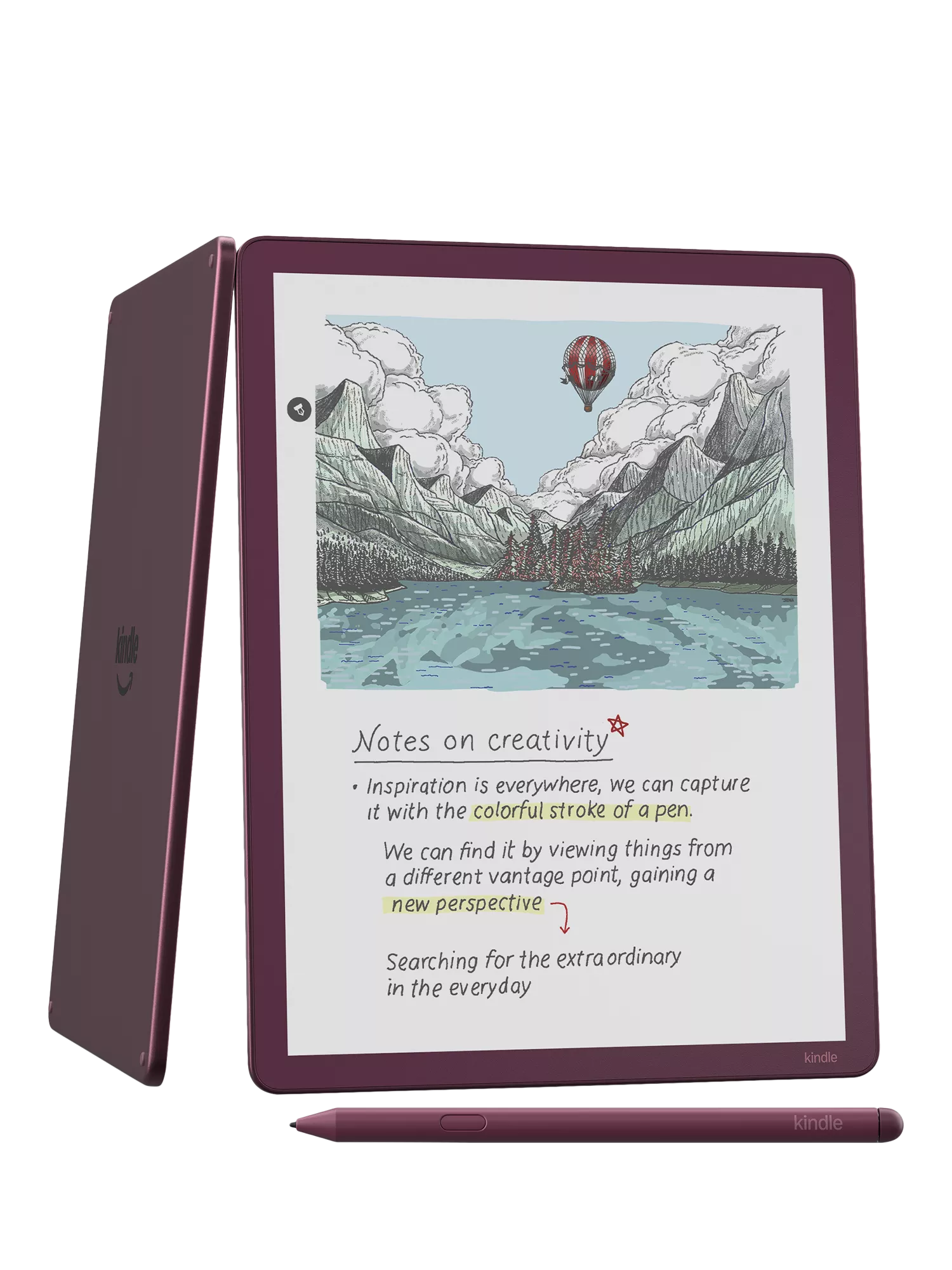 Amazon Kindle Scribe Colorsoft 64GB Fig eReader - British product
