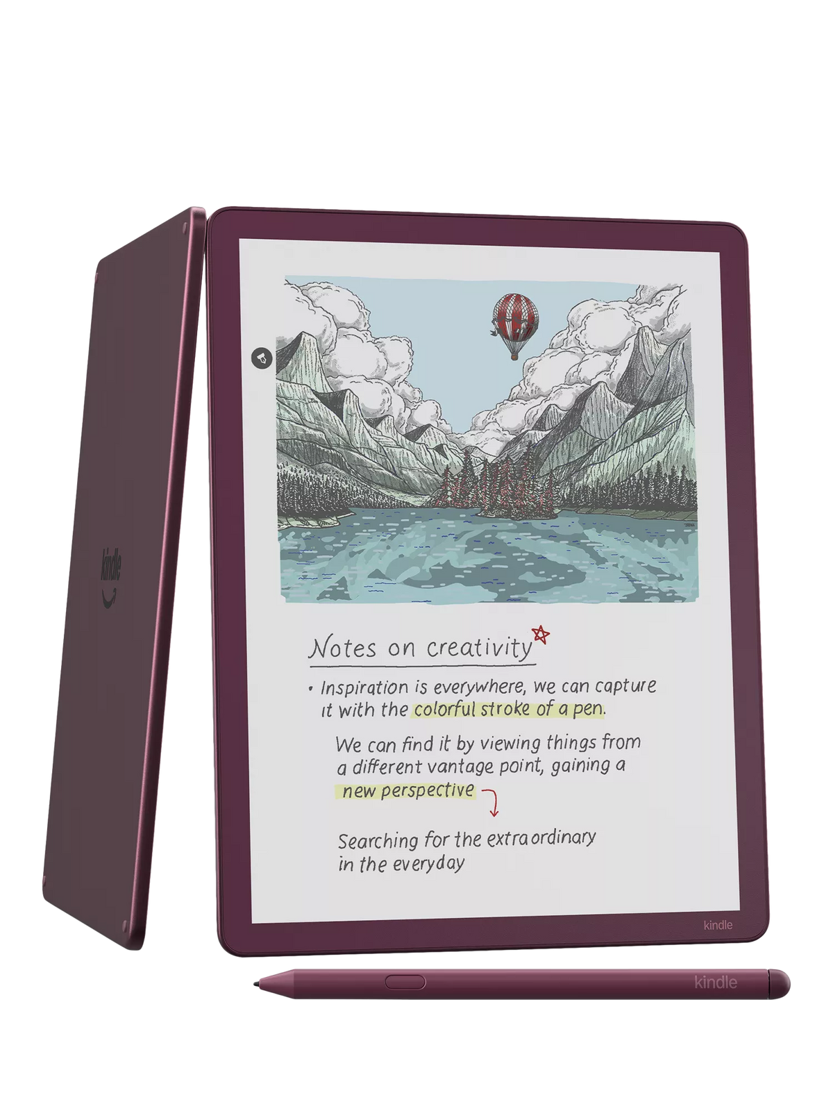 Amazon Kindle Scribe Colorsoft 64GB Fig eReader - British product
