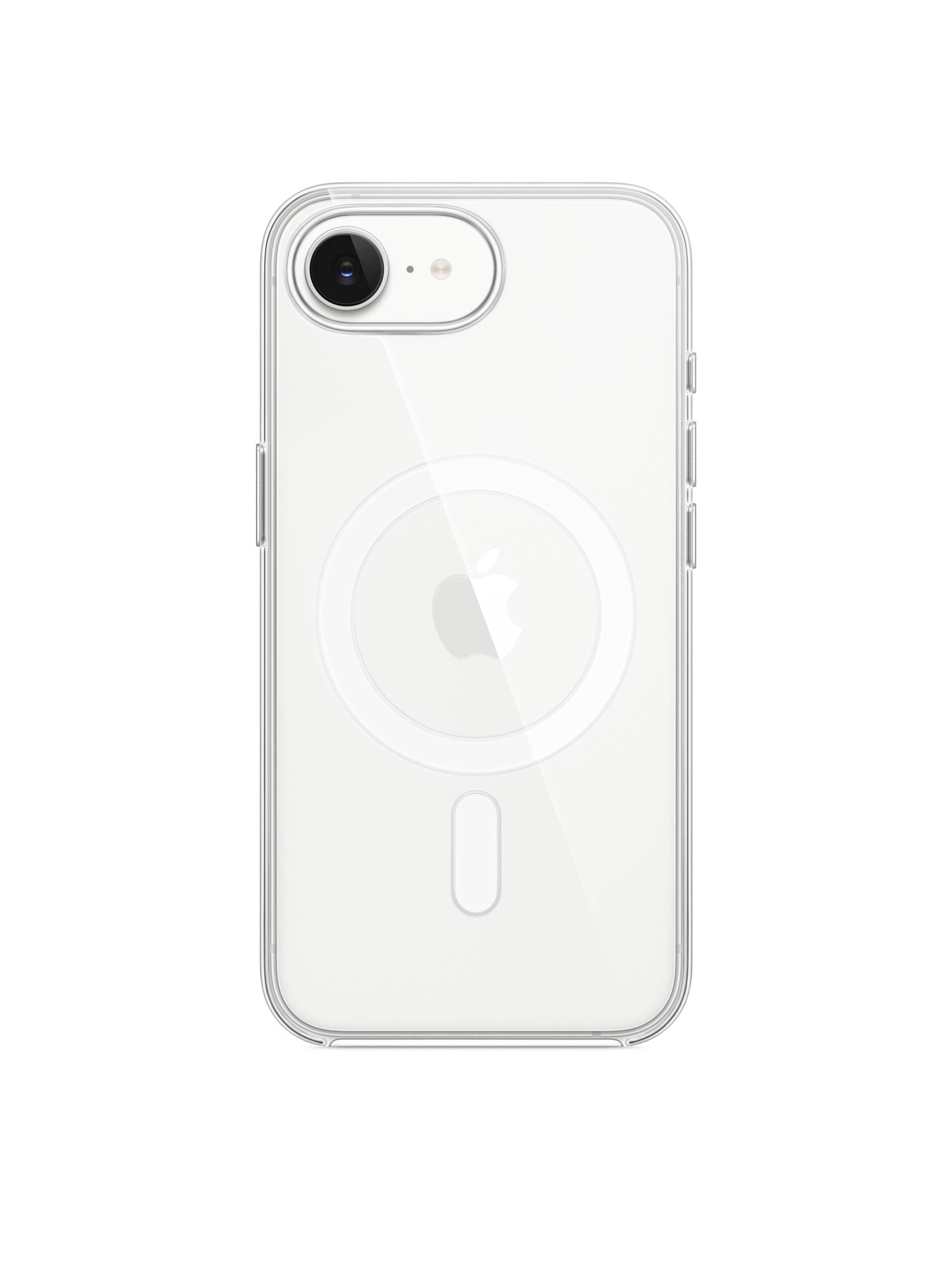 Apple clear MagSafe case iPhone 17e, imported from the UK
