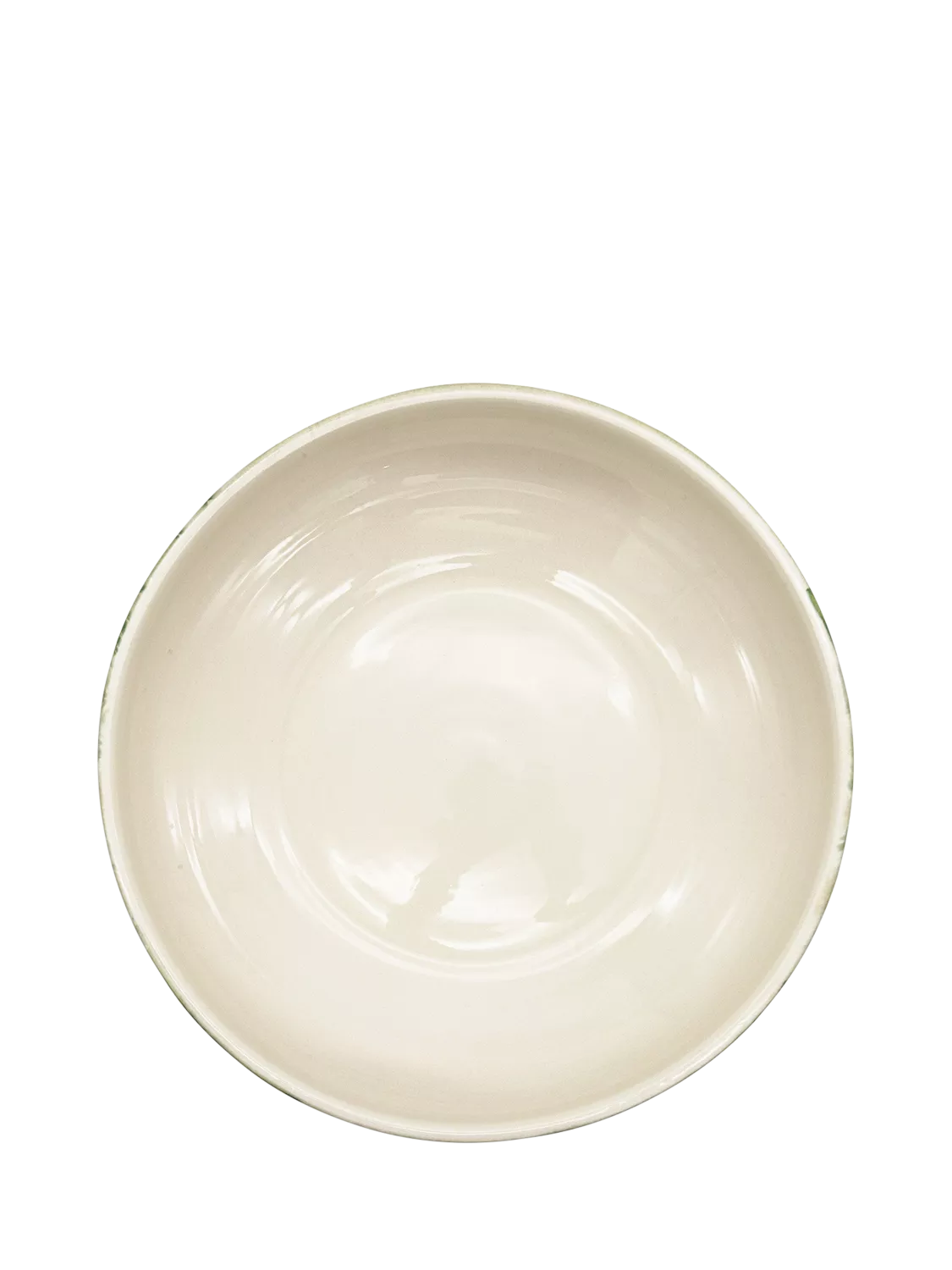 BlissHome earthenware footed bowl Hydrangea design 32.5cm, UK version