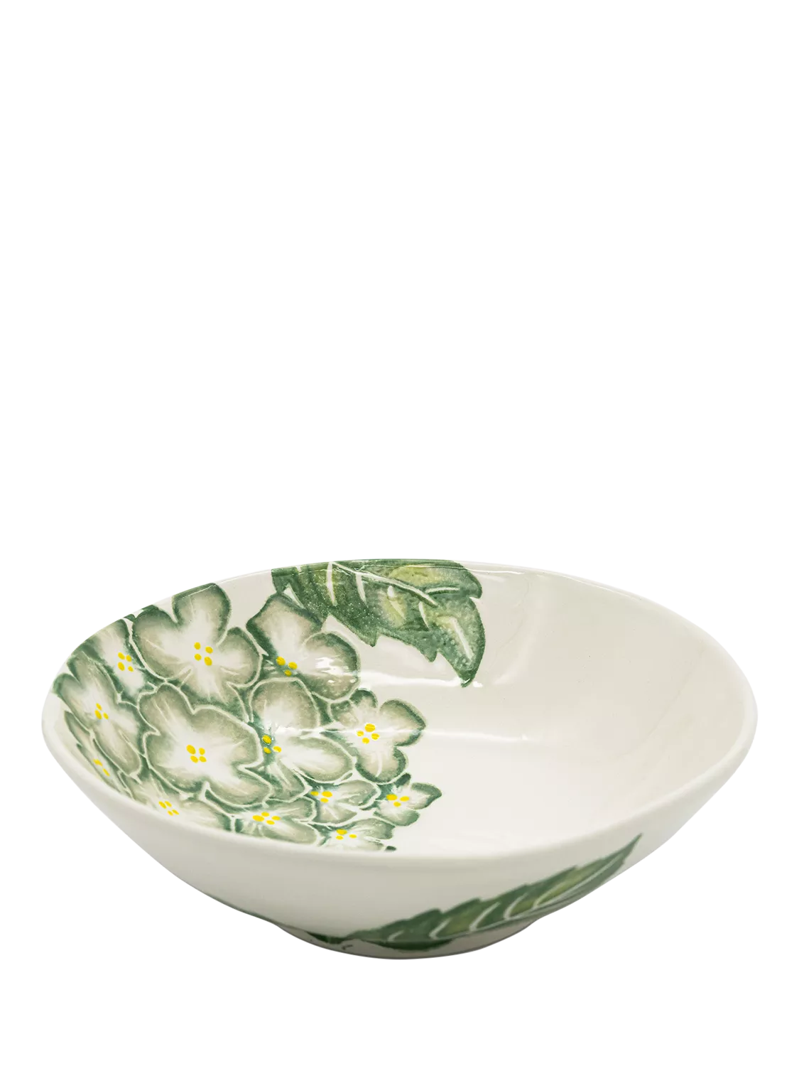 BlissHome earthenware supper bowl hydrangea design 20cm - British product