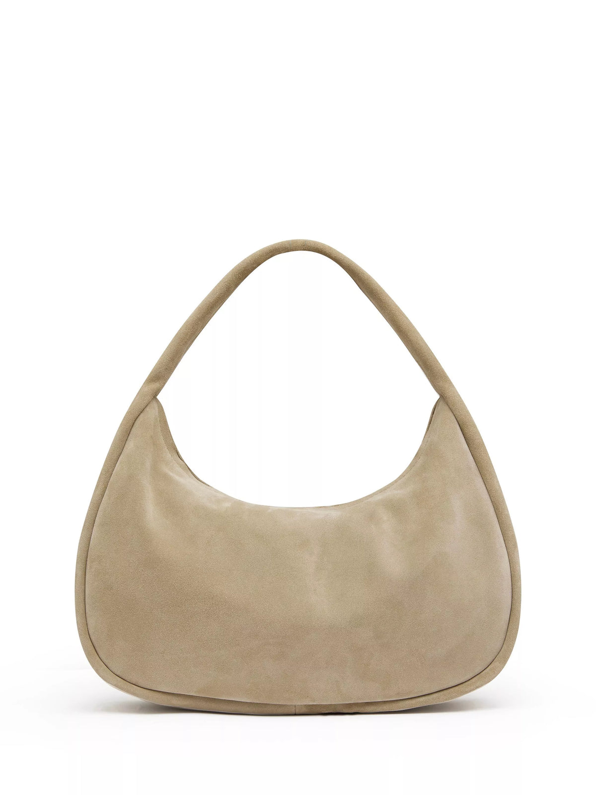 St. Agni suede Bon Bon bag in Rock (British brand)