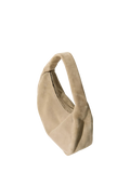 St. Agni suede Bon Bon bag in Rock (British brand)